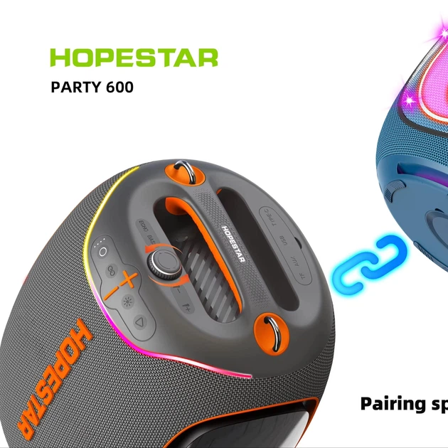 Портативна бездротова Bluetooth колонка HOPESTAR PartyBox 600