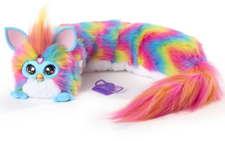 Інтерактивна іграшка FURBY DJ Furby Веселка G0668 (5010996329554) - зображення 3