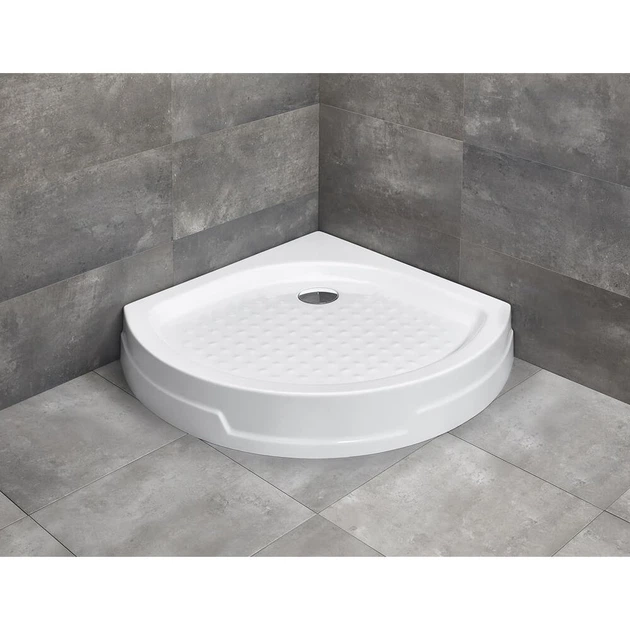 Душовий піддон Radaway Rodos В Compact 900x900x165, білий - изображение 2