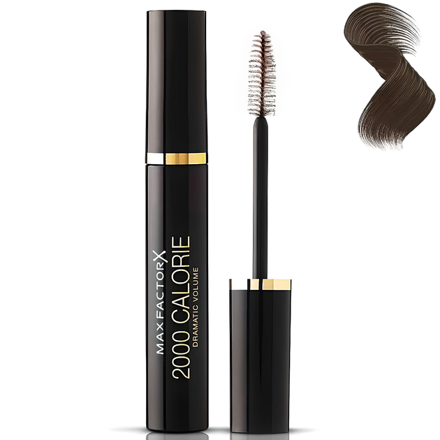 Max Factor 2000 Calorie Dramatic Volume Mascara Тушь для ресниц "Коричневая" - Фото 1 Max Factor 2000 Calorie Dramatic Volume Mascara Тушь для ресниц "Коричневая" - изображение 1