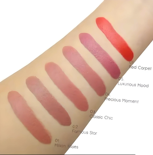 Матовая помада для губ Bell HypoAllergenic Rich Mat Lipstick № 02 - изображение 3