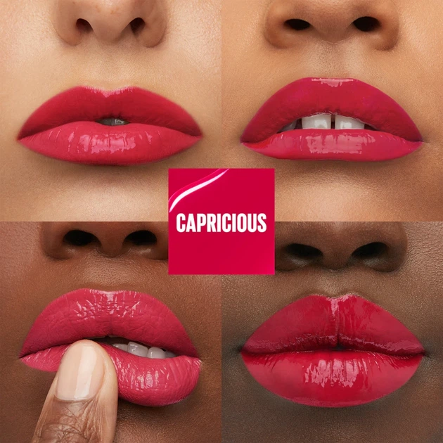 Maybelline SuperStay Vinyl Ink Стойкая жидкая помада для губ с глянцевым финишем № 45 "Capricious" - изображение 3