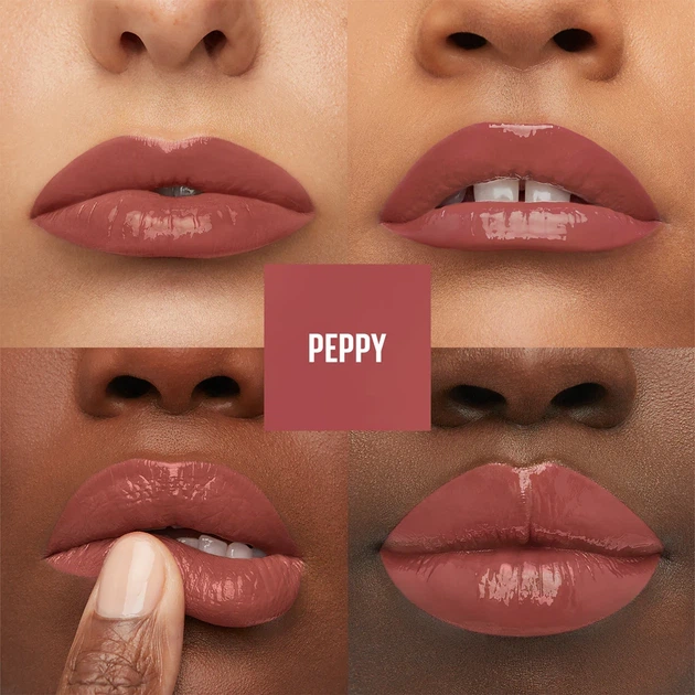 Maybelline SuperStay Vinyl Ink Стойкая жидкая помада для губ с глянцевым финишем № 115 "Peppy" - изображение 3