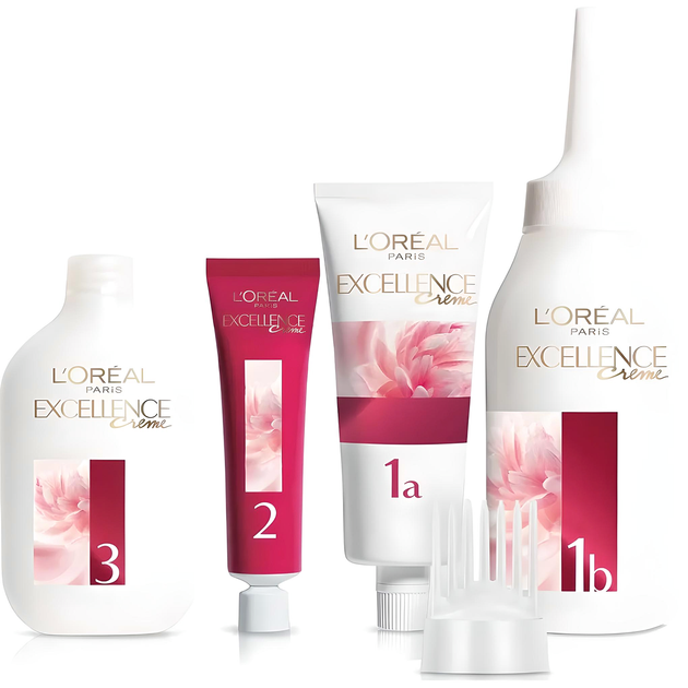 Стойкая крем-краска для волос L'Oreal Paris Excellence Creme № 6.1 (Dark Ash Blonde) - изображение 2