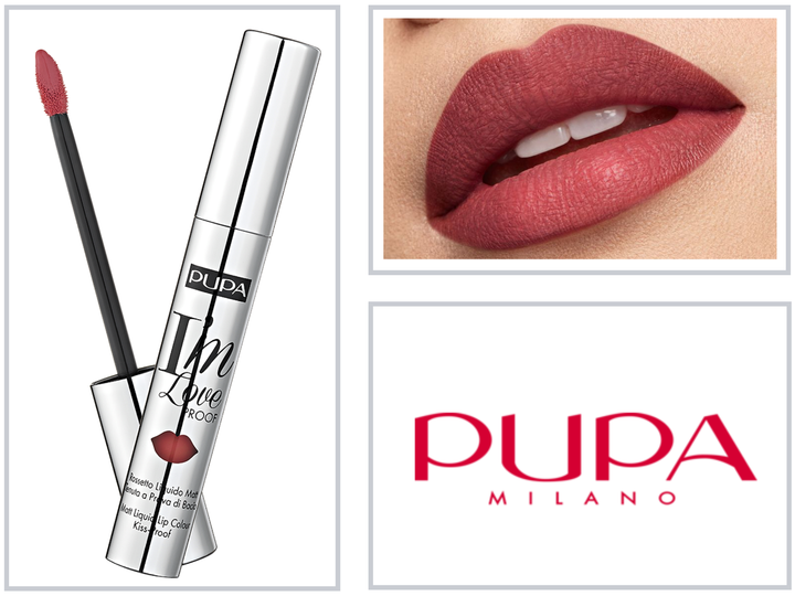 Pupa I'm Loveproof Matt Lip Fluid Матова рідка помада № 003 "Rose Nude" - Фото 2 Pupa I'm Loveproof Matt Lip Fluid Матова рідка помада № 003 "Rose Nude" - зображення 2