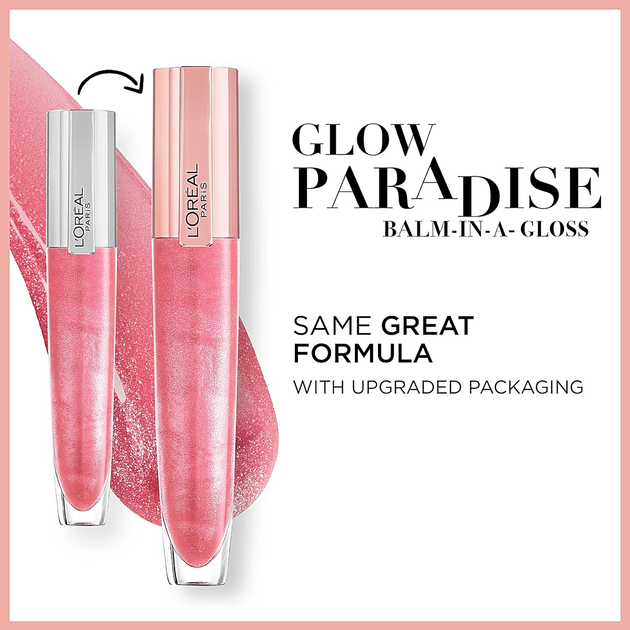 L'Oreal Paris Glow Paradise Balm-in-Gloss Блеск для губ с эффектом объёма № 406 - изображение 5