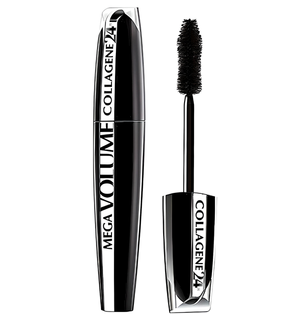 Тушь для ресниц L'Oreal Paris Mega Volume Collagene 24H - Фото 1 Тушь для ресниц L'Oreal Paris Mega Volume Collagene 24H - изображение 1