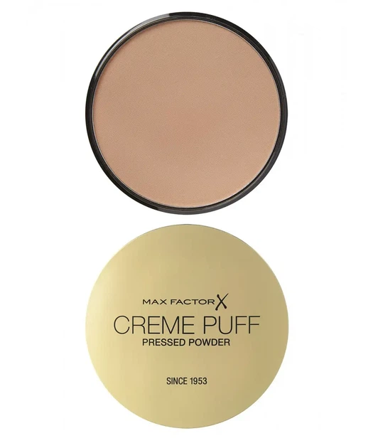 Пудра компактная Max Factor Creme Puff Pressed Powder № 42 "D. Beige" - Фото 1 Пудра компактная Max Factor Creme Puff Pressed Powder № 42 "D. Beige" - изображение 1