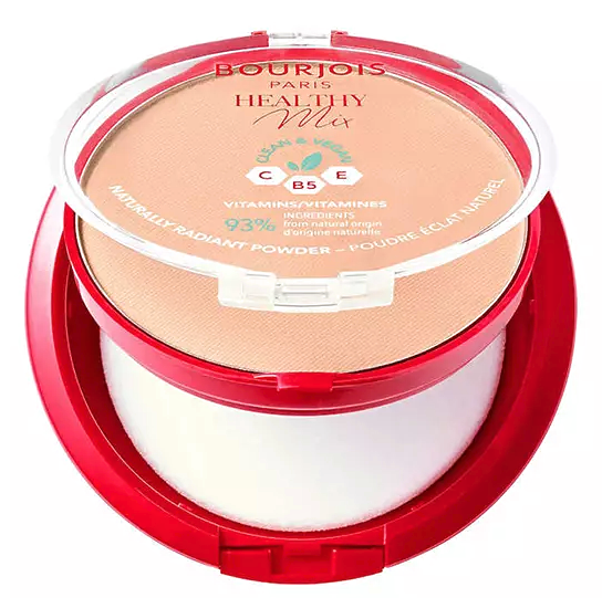 Bourjois Healthy Mix Clean Powder Компактна пудра для обличчя No 02 "Vanilla" - зображення 2