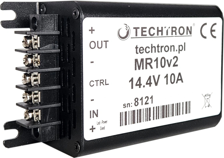 Ładowarka TECHTRON MR10 12V DC/DC (5905204691298) - obraz 1