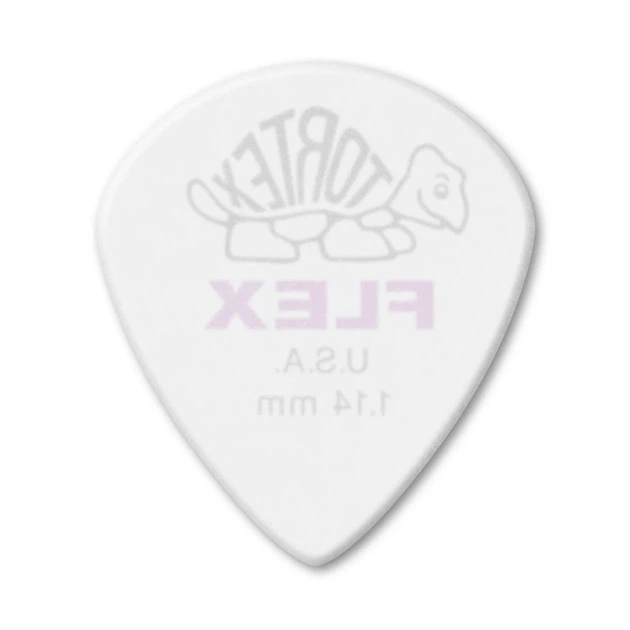 Медиатор Dunlop 4660 Tortex Flex Jazz III XL 1.14 mm (1 шт.) - Фото 2 Медиатор Dunlop 4660 Tortex Flex Jazz III XL 1.14 mm (1 шт.) - изображение 2