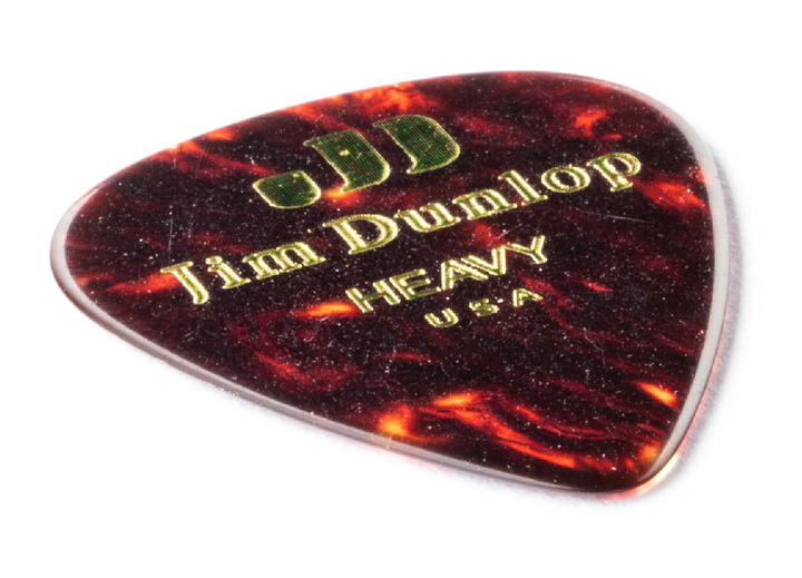 Медиатор Dunlop 4831 Classic Celluloid Shell Heavy Guitar Pick (1 шт.) - изображение 3