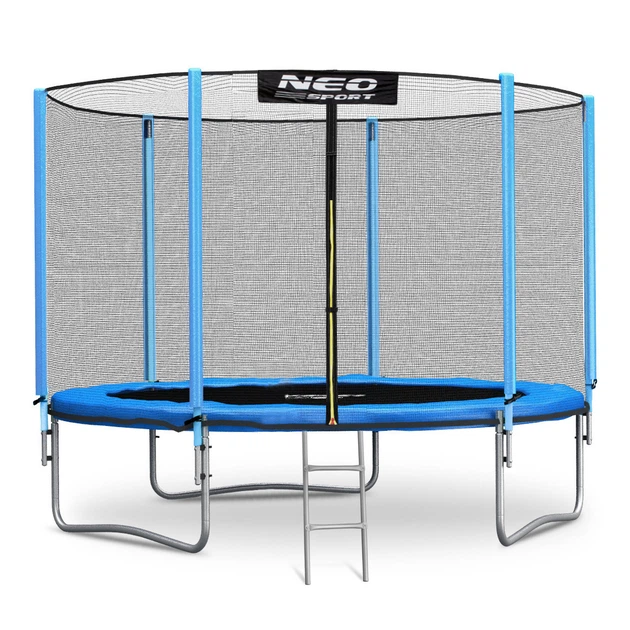 Батут Neo-Sport 8ft 252 см з драбинкою і захисною сіткою зовнішньою! - зображення 4