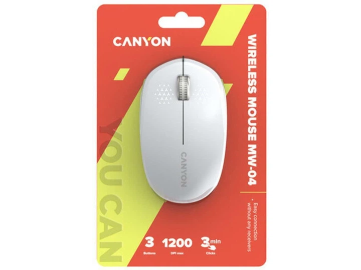 Миша Canyon MW-04 White (CNS-CMSW04W) - изображение 6