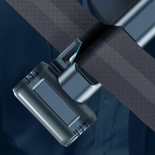 Портативный автомобильный компрессор с дисплеем и фонариком аккумуляторный насос с повербанком (IK149) - изображение 7