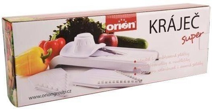 Szatkownica Orion do warzyw i owoców wymienne wkładki (8592381128708) - obraz 4