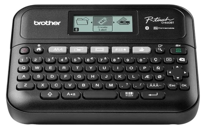 Принтер етикеток Brother PT-D460BTVP Black (PTD460BTVPZW1) - зображення 1