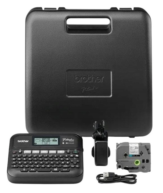 Принтер етикеток Brother PT-D460BTVP Black (PTD460BTVPZW1) - зображення 3