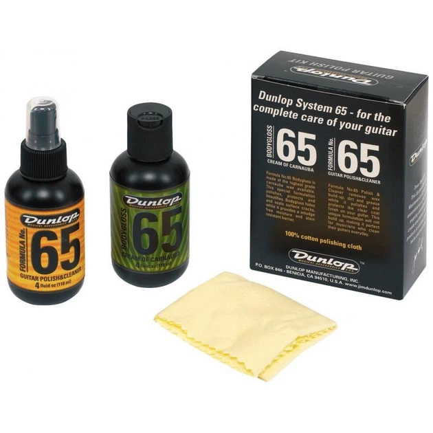 Набор Dunlop 6501 System 65 Guitar Polish Kit - изображение 2