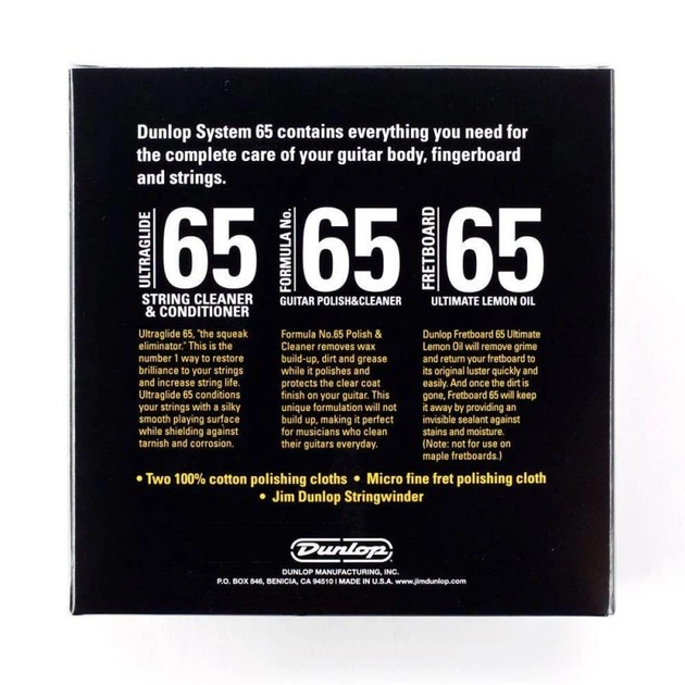 Набор Dunlop 6504 System 65 Guitar Tech Kit - изображение 2