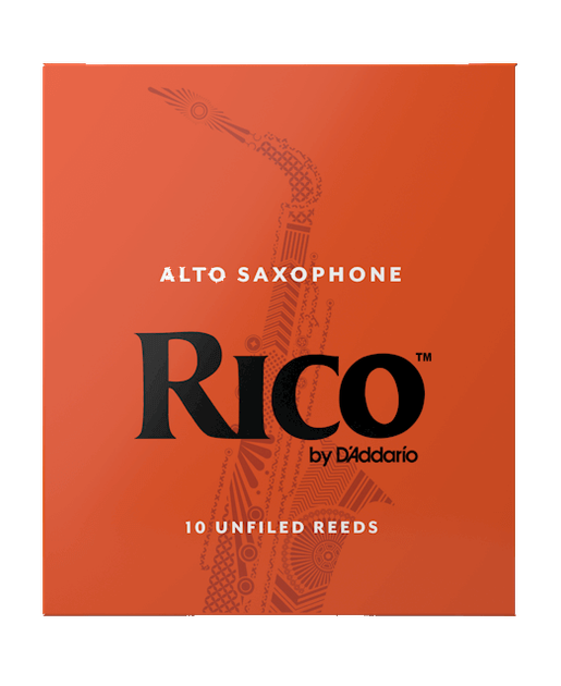 Трости для саксофона альт D'Addario Rico RJA1025 - Alto Sax #2.5 - 10-Pack (10 шт.) - изображение 2