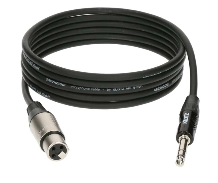 Кабель микрофонный Klotz GRG1FP01.5 Jack - XLR(female) 1.5 м. - Фото 3 Кабель микрофонный Klotz GRG1FP01.5 Jack - XLR(female) 1.5 м. - изображение 3
