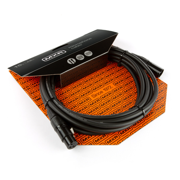 Мікрофонний кабель Dunlop MXR DCM15 Microphone Cable 4,5м (15ft) - Фото 3 Мікрофонний кабель Dunlop MXR DCM15 Microphone Cable 4,5м (15ft) - зображення 3