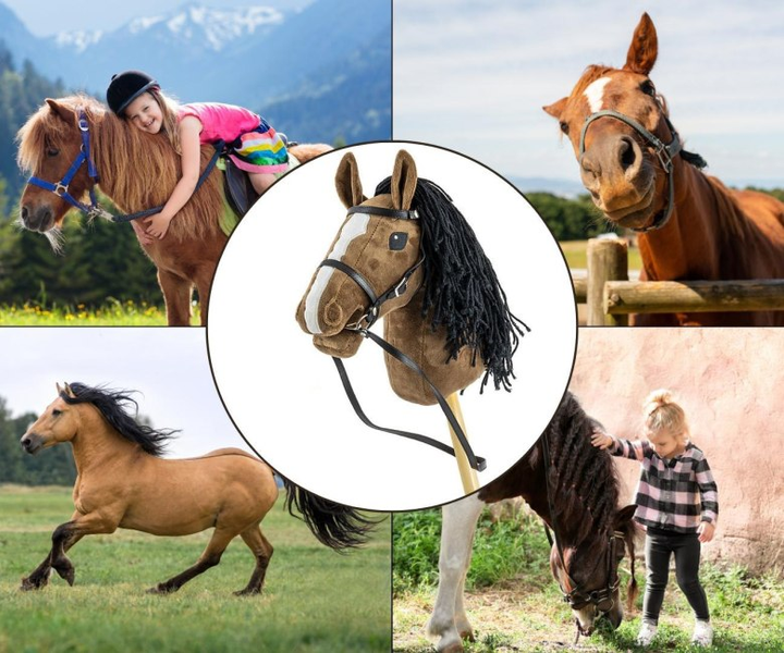 Koń na kiju Milly Mally Hobby Dark Brown (6625) (5907090700832) - obraz 6