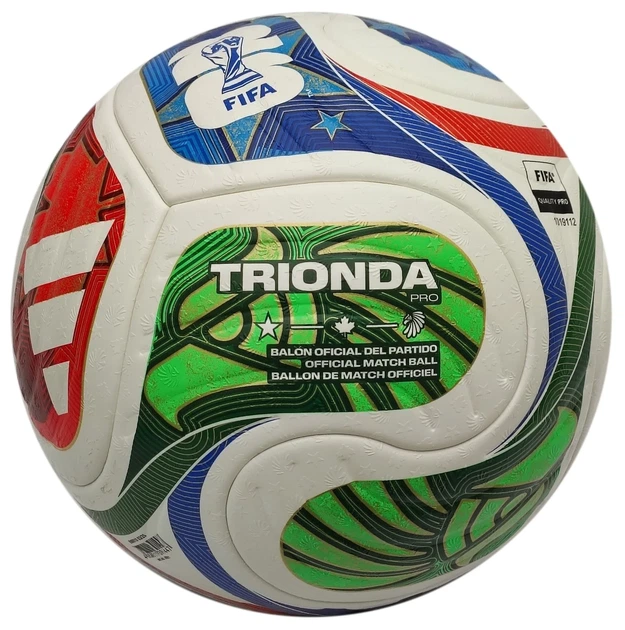 М'яч футбольний Adidas Trionda OMB World Cup 26 JD8021 (розмір 5) FIFA QUALITY PRO - зображення 4