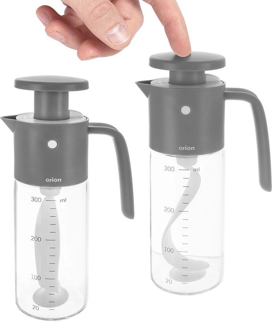 Пляшка Orion для змішування оливкової олії та заправок ручна 350 мл (8592381187705) - зображення 3