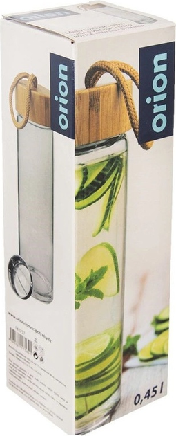 Butelka na wodę Orion z sitkiem 450 ml (8592381175641) - obraz 6