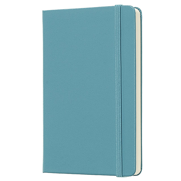 Карманный блокнот Moleskine Classic Твердая обложка Океанский синий ...