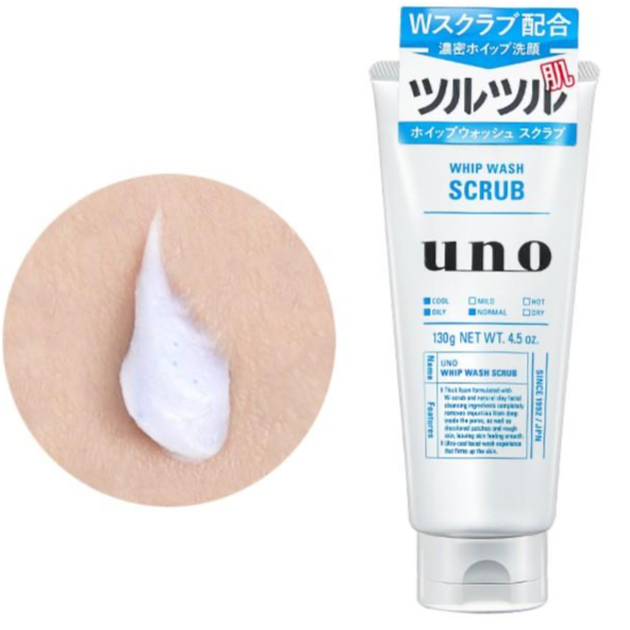 FINETODAY Uno Whip Wash Scrub пінка-скраб для ретельного очищення чоловічої шкіри, 130 г - зображення 5