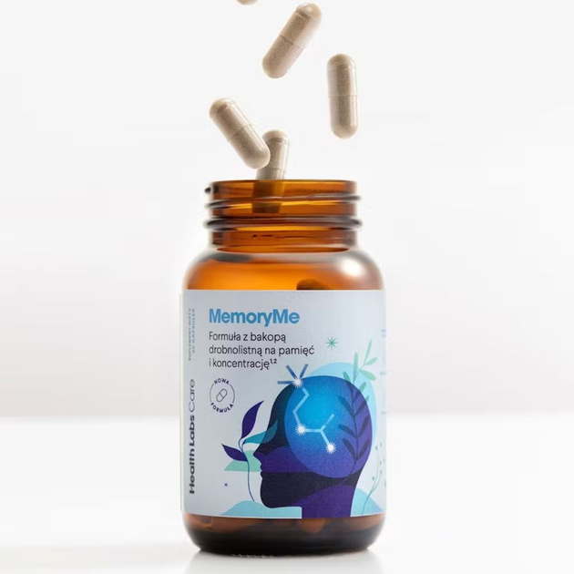 Харчова добавка HealthLabs Care MemoryMe 60 капсул (5906146792685) - зображення 2