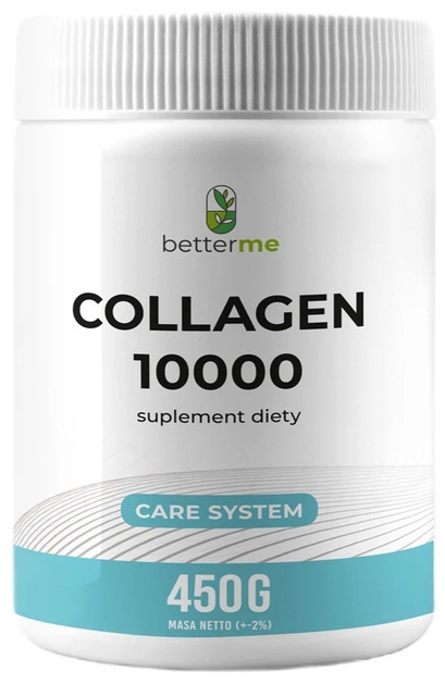 Харчова добавка Better Me Care System Колаген 10000 450 г (5905123512056) - зображення 1