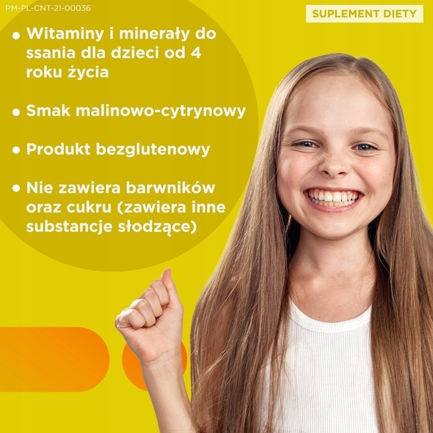 Witaminy Centrum Junior od A do Z 30 tabletek (5901208714568) - obraz 3