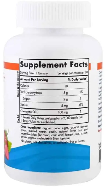 Suplement diety Nordic Naturals Co Q10 Gummies Koenzym Q10 Truskawkowy 60 żelek (768990301858) - obraz 2