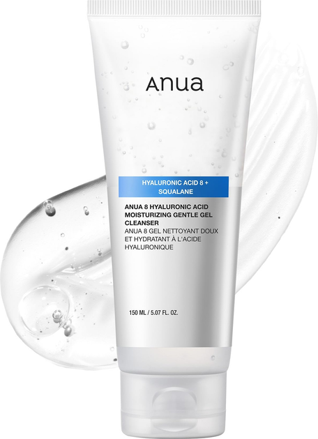 Żel do mycia twarzy Anua 8 z kwasem hialuronowym 150 ml (8809640736117) - obraz 2