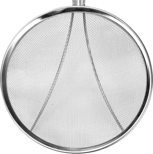 Łyżka cedzakowa Yato stalowa 26x70 cm (5906083004902) - obraz 2