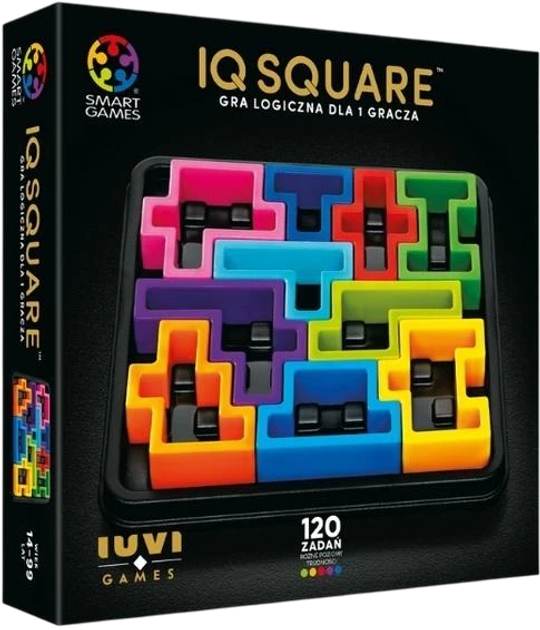 Łamigłówka IUVI Games Smart Games IQ Square Deluxe (5906700248368) - obraz 1