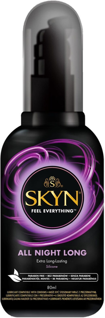 Лубрикант Unimil Skyn All Night Longs 80 мл (5011831091513) - зображення 1