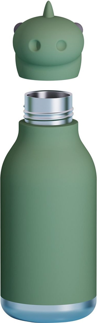 Термопляшка із соломинкою Asobu Bestie динозавр 460 мл (842591054907) - зображення 2