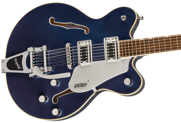 Електрогітара Gretsch G5622T Electromatic Center Block Double-Cut With Bigsby Midnight Sapphire - Фото 3 Електрогітара Gretsch G5622T Electromatic Center Block Double-Cut With Bigsby Midnight Sapphire - зображення 3