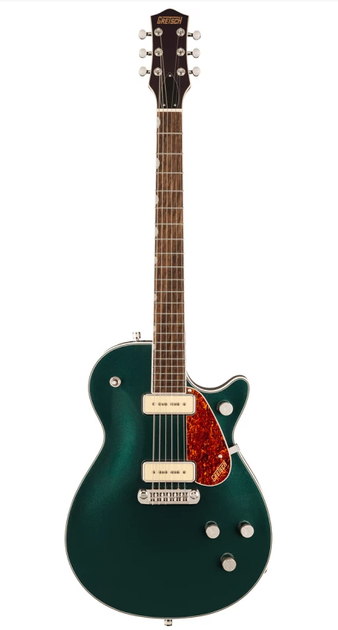 Электрогитара GRETSCH G5210-P90 ELECTROMATIC JET TWO 90 SINGLE-CUT WITH WRAPAROUND TAILPIECE CADILLAC GREEN - Фото 1 Электрогитара GRETSCH G5210-P90 ELECTROMATIC JET TWO 90 SINGLE-CUT WITH WRAPAROUND TAILPIECE CADILLAC GREEN - изображение 1