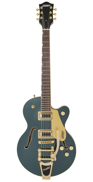 Електрогітара GRETSCH G5655TG ELECTROMATIC CENTER BLOCK JR. CADILLAC GREEN - Фото 1 Електрогітара GRETSCH G5655TG ELECTROMATIC CENTER BLOCK JR. CADILLAC GREEN - зображення 1