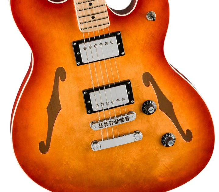 Електрогітара Squier by Fender Affinity Series Starcaster Deluxe Sienna Sunburst - зображення 4