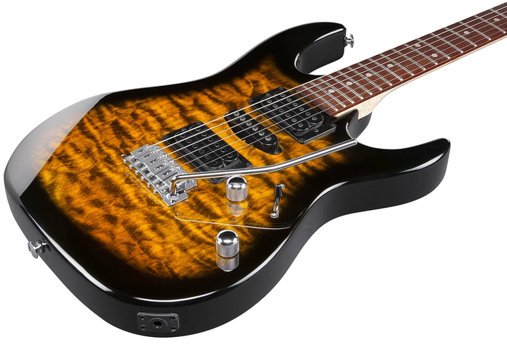 Электрогитара Ibanez GRX70QA-SB - изображение 4
