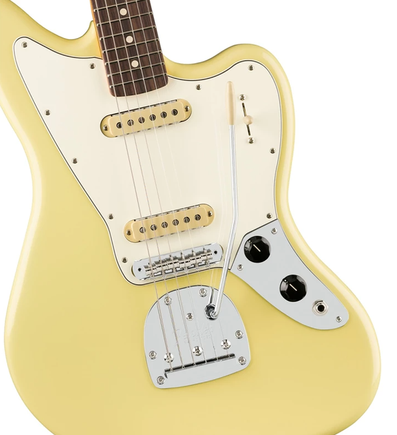 Електрогітара Fender Player II Jaguar RW Hialeah Yellow - зображення 4
