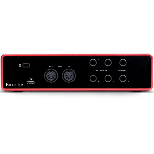 Аудіоінтерфейс Focusrite Scarlett 4i4 3rd Gen - зображення 2