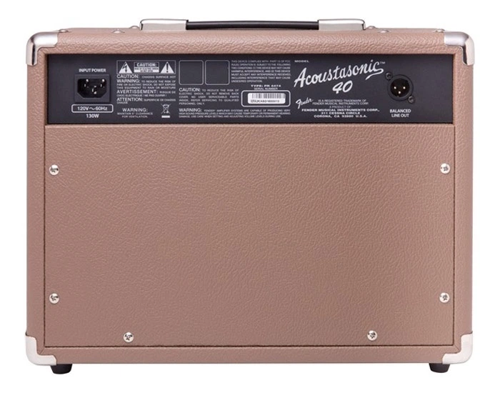 Гитарный комбоусилитель Fender Acoustasonic 40 - изображение 4